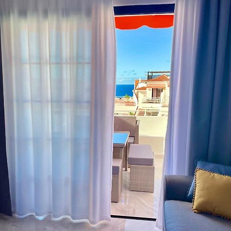 Apartament Luxury Diamond - Ocean View, Big Terraces, Air Con, Wifi Los Cristianos  Zewnętrze zdjęcie