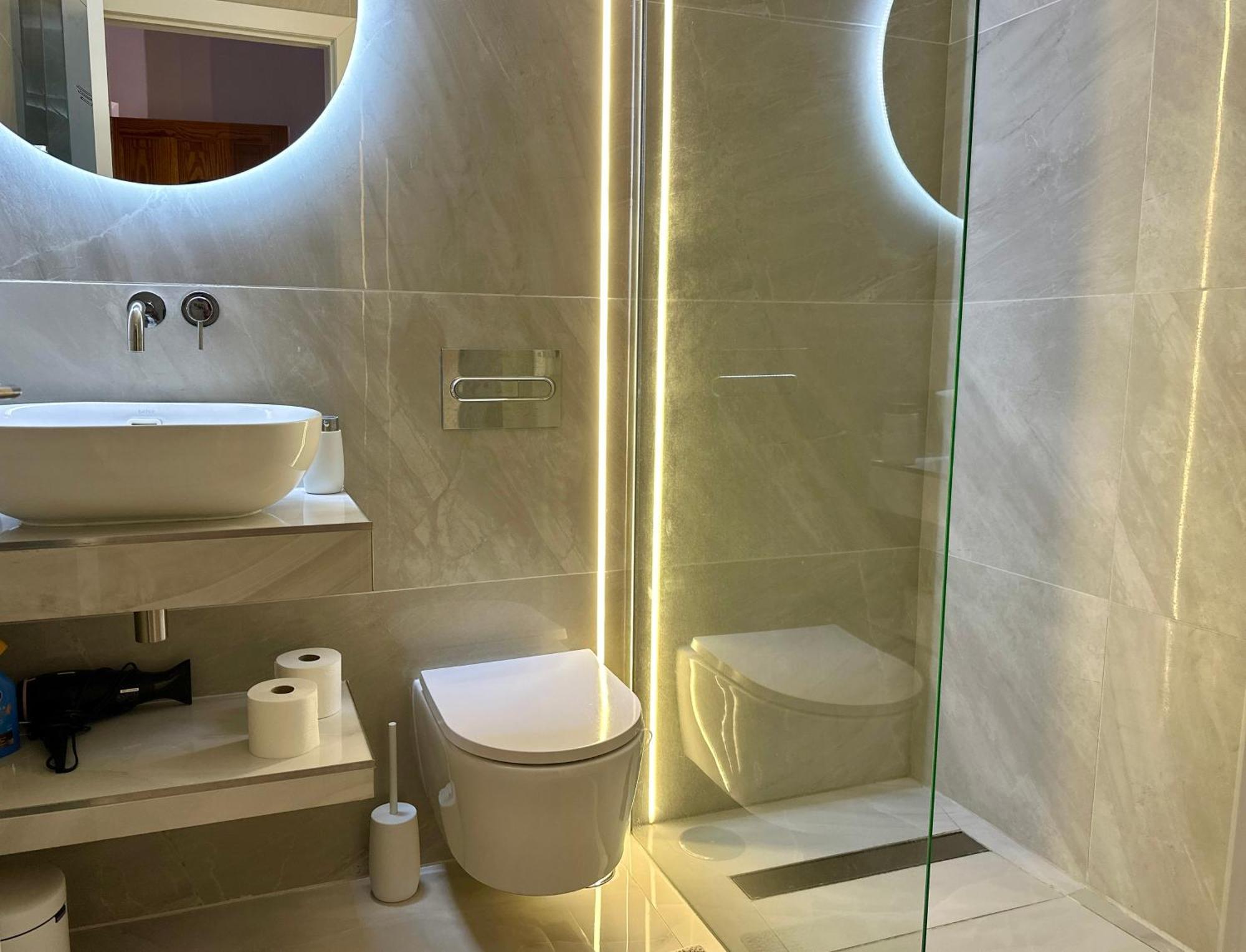 Apartament Luxury Diamond - Ocean View, Big Terraces, Air Con, Wifi Los Cristianos  Zewnętrze zdjęcie